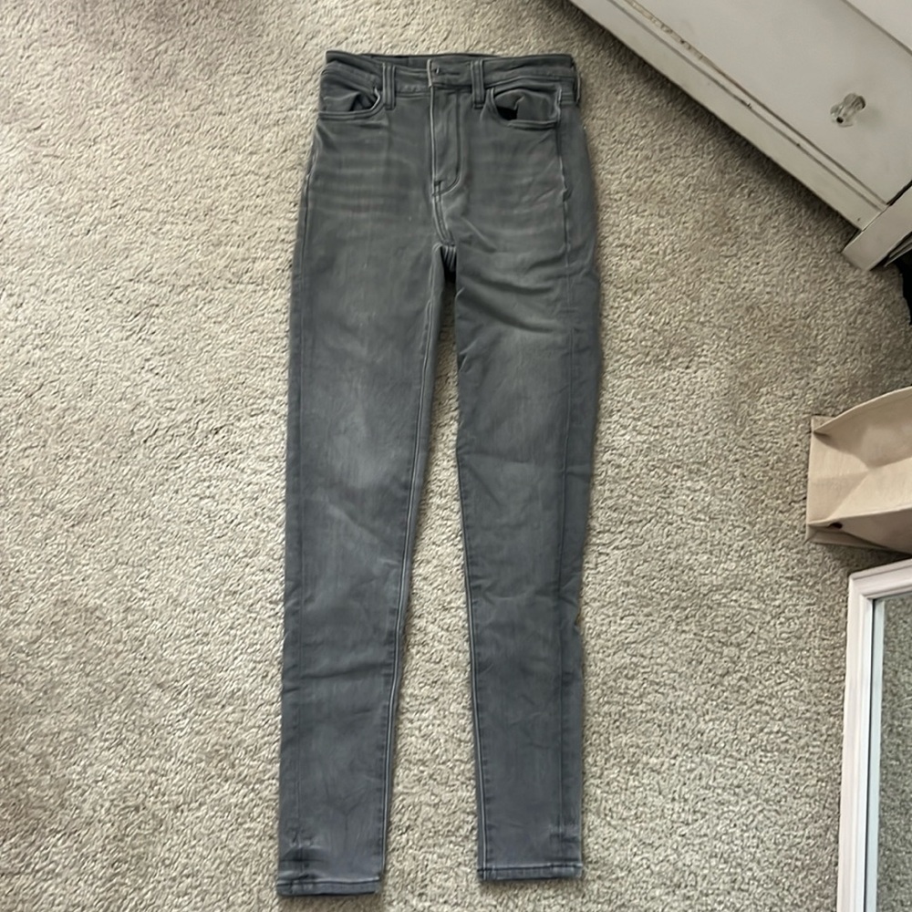 Gray American Eagle Jeans